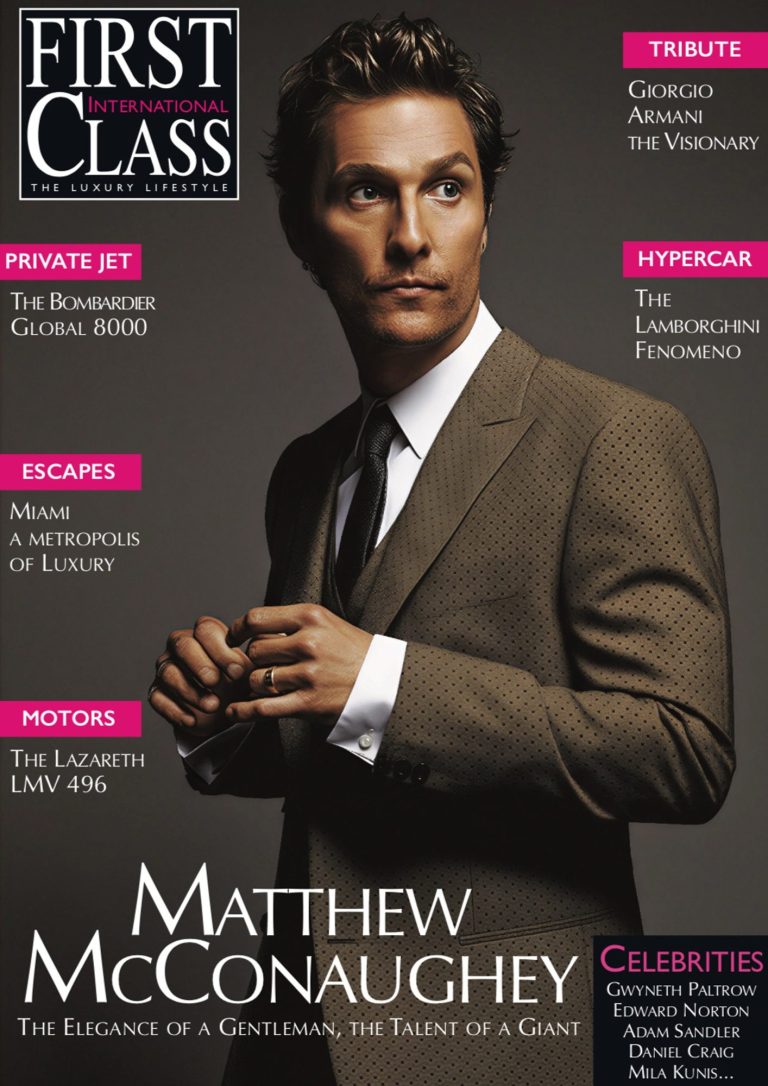 Kevin Costner First Class Magazine International Kevin Costner First Class May 2025