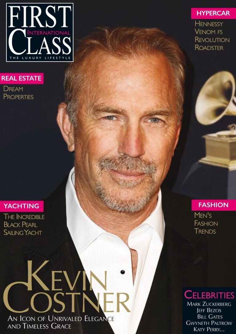 Kevin Costner First Class Magazine International Kevin Costner First Class May 2025